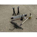 Axle Stands, Jacks and Heater etc