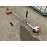 Stihl Petrol Strimmer - Working