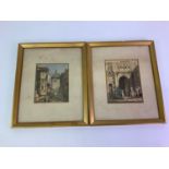 2x Framed Watercolours by Isobella Frances Renny