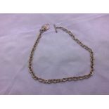 Sterling Silver Chain Necklace - 29.9gms - 39cm