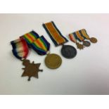 WWI Medals - Cpl A W Richardson Royal Engineers