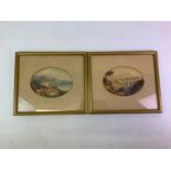 2x Framed Watercolours by Isobella Francis Renny