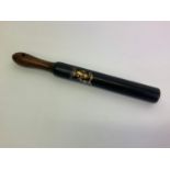 Truncheon with Hand Painted Crest - 37cm