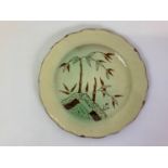 EB Fishley Fremington, North Devon - Slipware Folk Art Plate