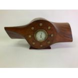 Cut Off Propeller with Mounted Smiths Clock - "Prop as Fitted to Airspeed Oxford in 1930s Fitted