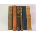 6x Gertrude Jekyll Gardening Books - Home and Garden 1900, Wood and Garden 1899, Colour Schemes