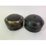 2x Victorian Spice Tins