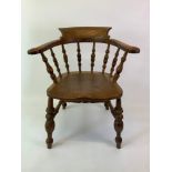 Elm Smokers Bow Chair