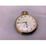 Swiss Pocket Watch - 15 Jewels Gold Filled - Good Working Order