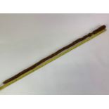 Documentary Westertimke WWII POW Cane with Owners Initials - WZ