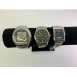 3x Wristwatches - Tissot, Seiko and Casio