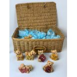 Hamper with 27x A-Z Bears