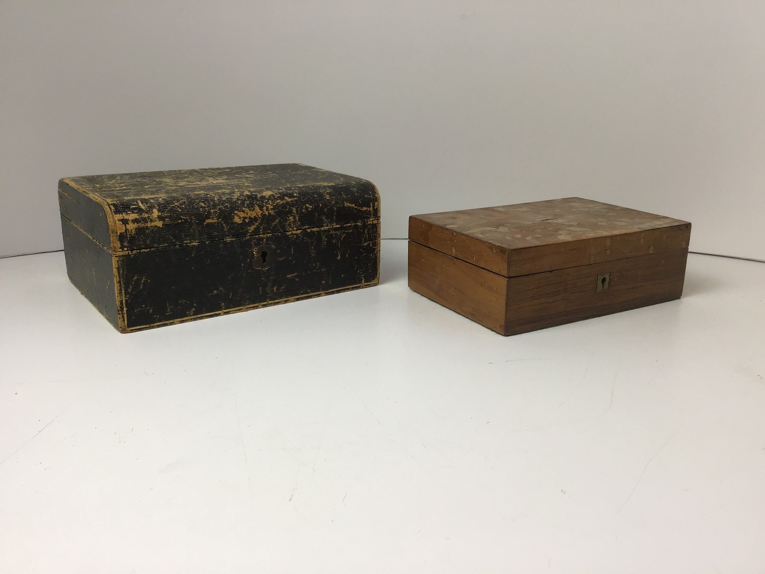 Victorian and Mahogany Jewellery Boxes