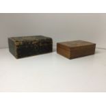 Victorian and Mahogany Jewellery Boxes