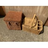 Two Wicker Hampers