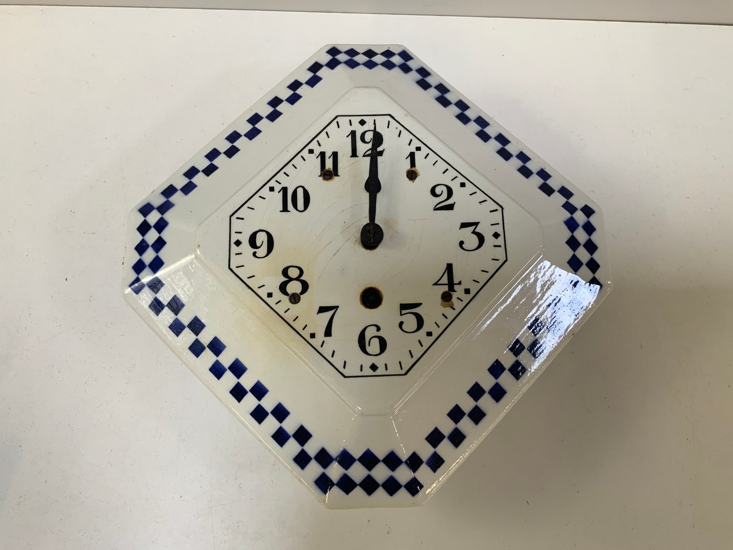 Porcelain Kitchen Clock
