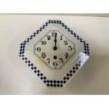 Porcelain Kitchen Clock