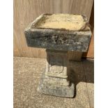 Concrete Garden Bird Bath