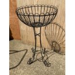 Wire Basket Planter