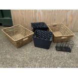 Baskets, Storage Boxes
