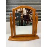 Pine Dressing Table Mirror