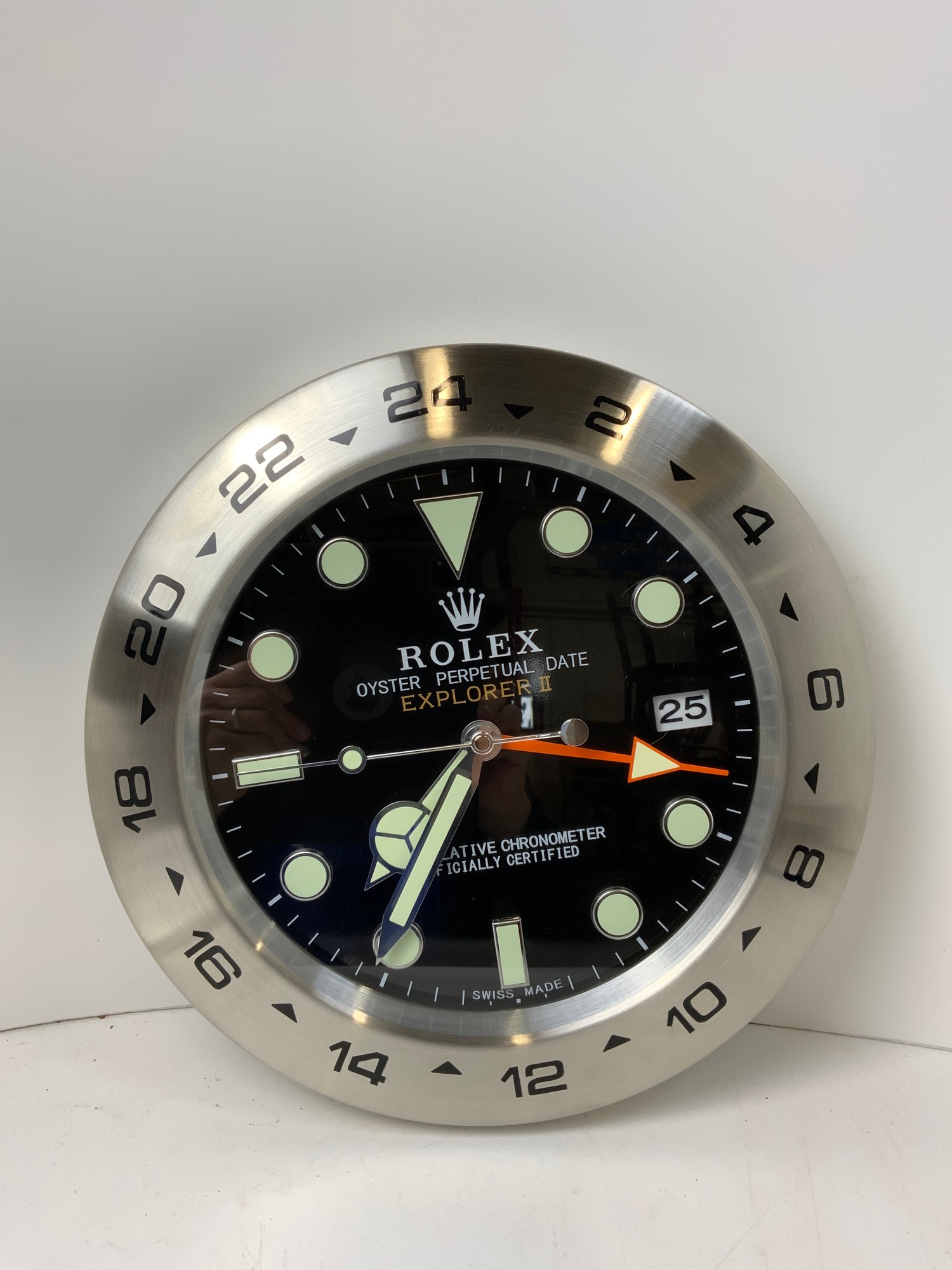 Rolex Dealer Display Clock Oyster Perpetual Date Explorer