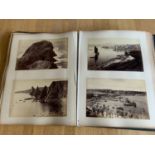 Large Old Book of Black and White Landscape/Buildings Photographs