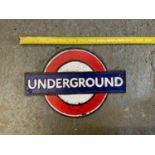 Metal Sign - Underground