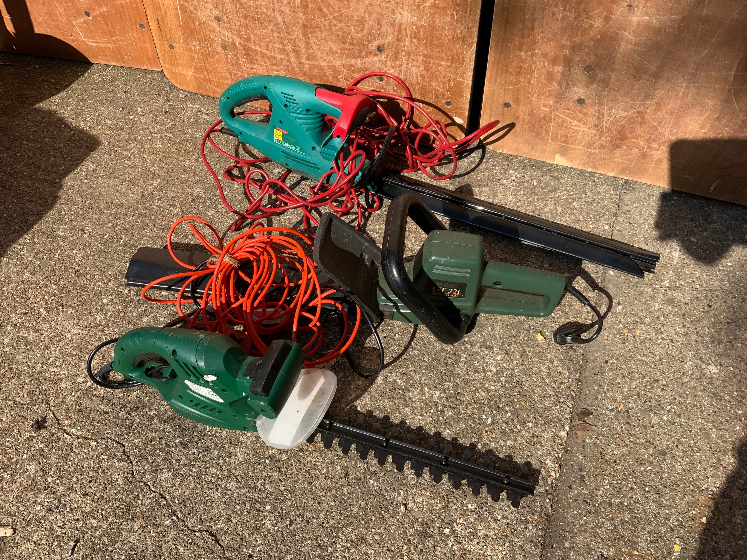 3 x Hedge Trimmers