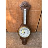 Oak Barometer