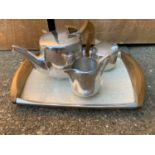 Picquot Ware Tea Set