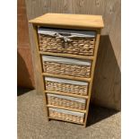 Wicker Drawers