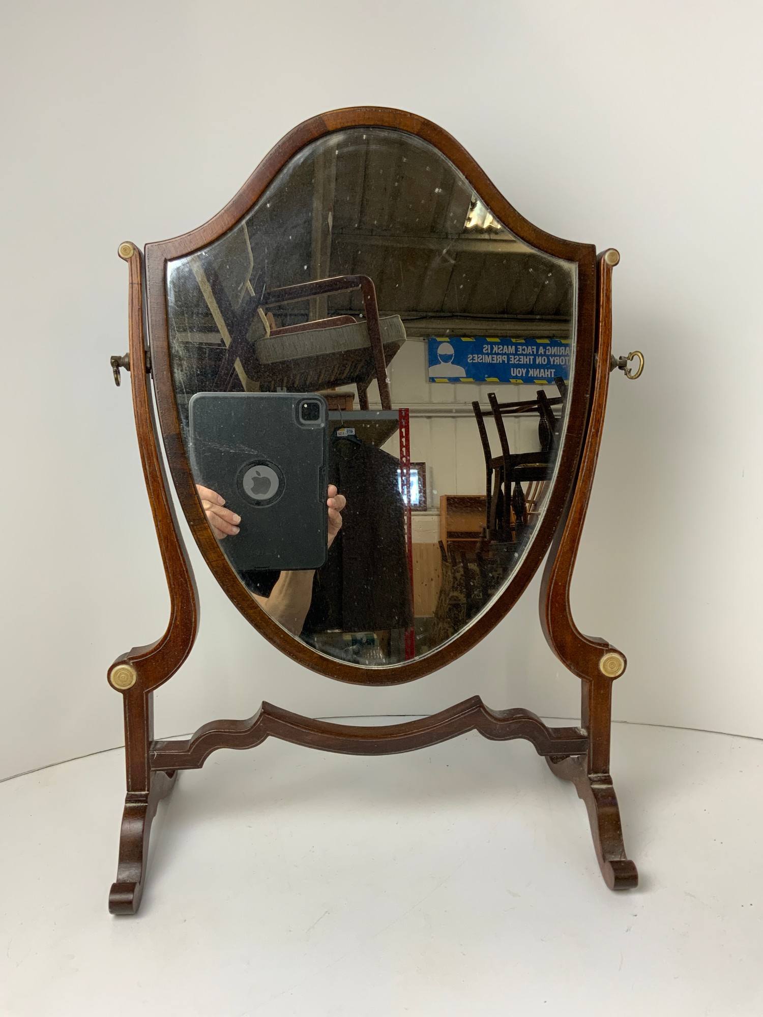 Mahogany Dressing Table Mirror