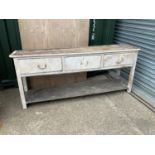 Victorian Painted Pine Dresser Base