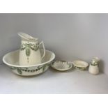 Washstand Jug and Bowl Soap Dish etc