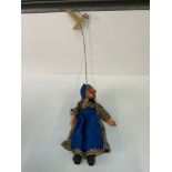 Hand Carved Folk Art Puppet