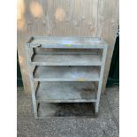 Aluminium Graduating Shelving