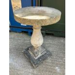 Concrete Garden Pedestal