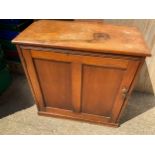 Oak Cupboard - W70cm x D34cm H70cm