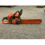 Husqvarna Petrol Chainsaw - Working