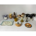 Jugs, Horse Dog Ornaments, Other China