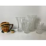 Toby Jugs and Glass Vases