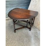 Barley Twist Gate Leg Table