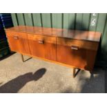 Retro Sideboard - W 184cm x D 47cm x H 78cm