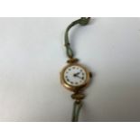 Ladies 9ct Gold Watch