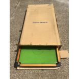 Boxed Childs Snooker Table