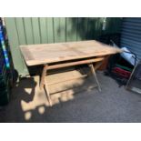 Folding Garden Table