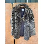 Faux Fur Jacket - Size 12