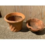 Two Terracotta Planters