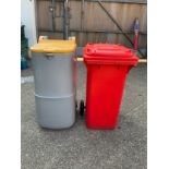 2x Plastic Waste Bins